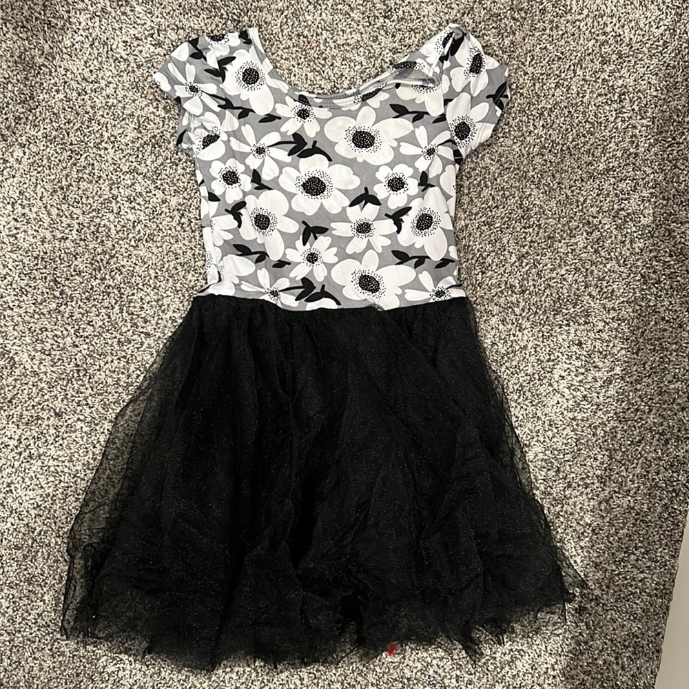 Dot Dot Smile dress size 5/6 small stain on flower as shown in picture.